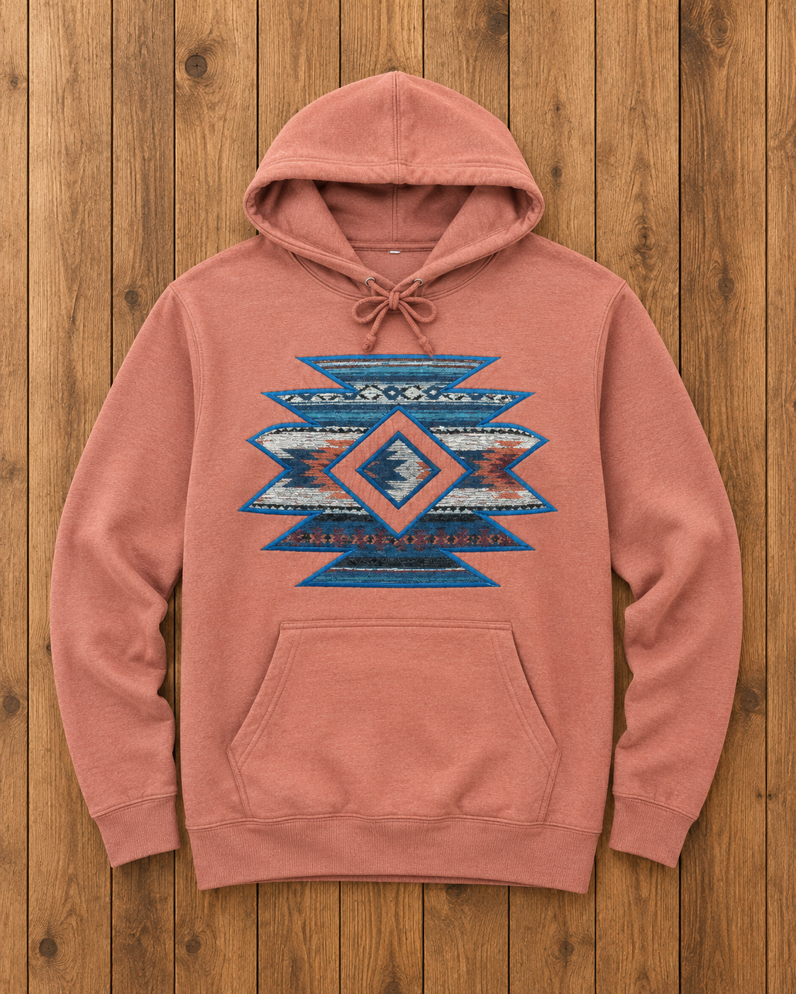 Aztec Wool Hoodie