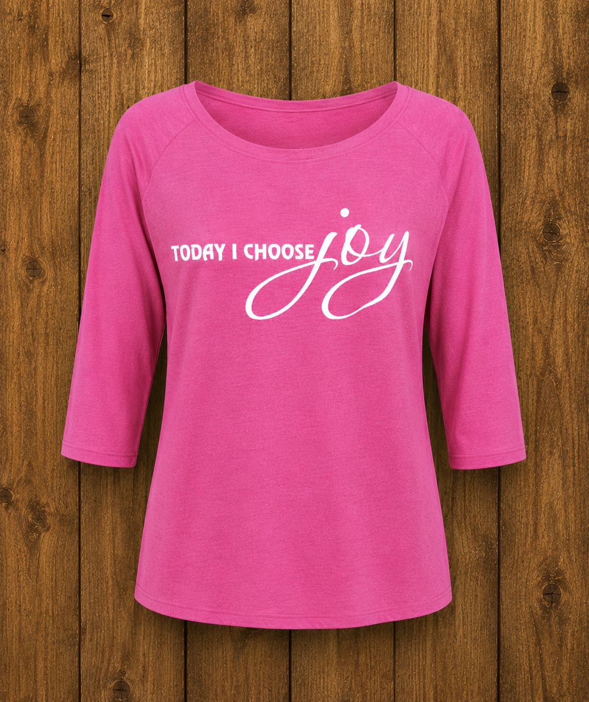 Today I Choose Joy 3/4 Sleeve Tee