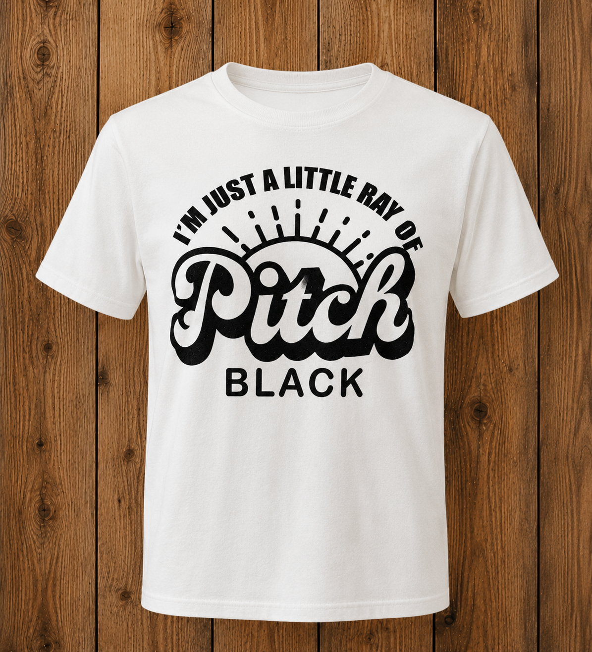 Ray of Pitch Black Tee