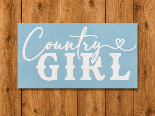 Country Girl Decal