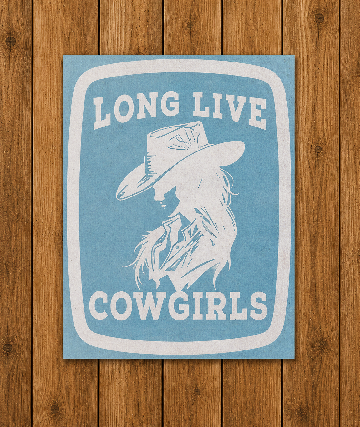 Long Live Cowgirls Decal