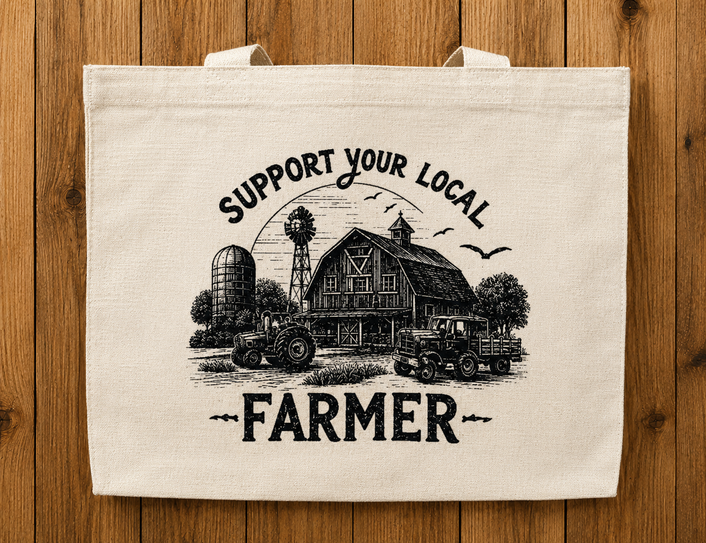 Support Local Tote Bag