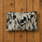 Hair on Hide Leather Card Wallet