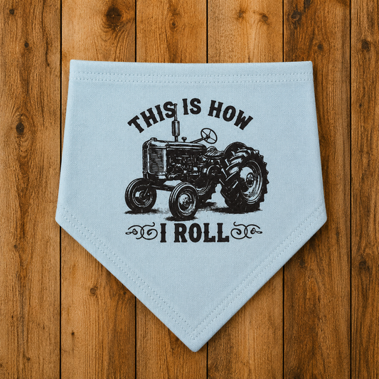 How I Roll Bib