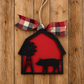 Laser Cut Barn Ornaments