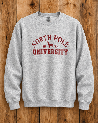 North Pole University Crewneck