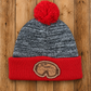 Holiday Hit The Slopes Leather Patch Beanie