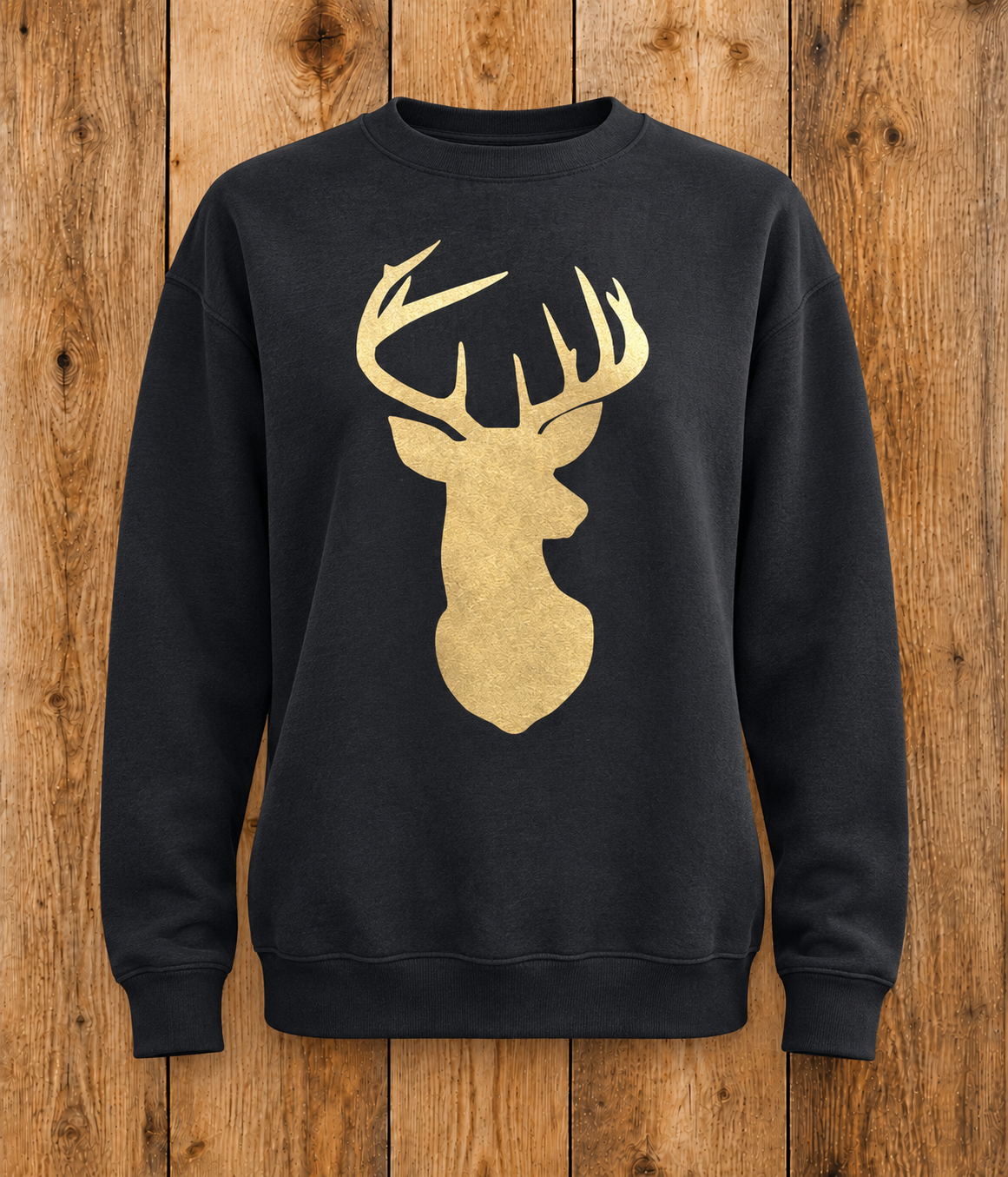 Shimmer Buck Crewneck