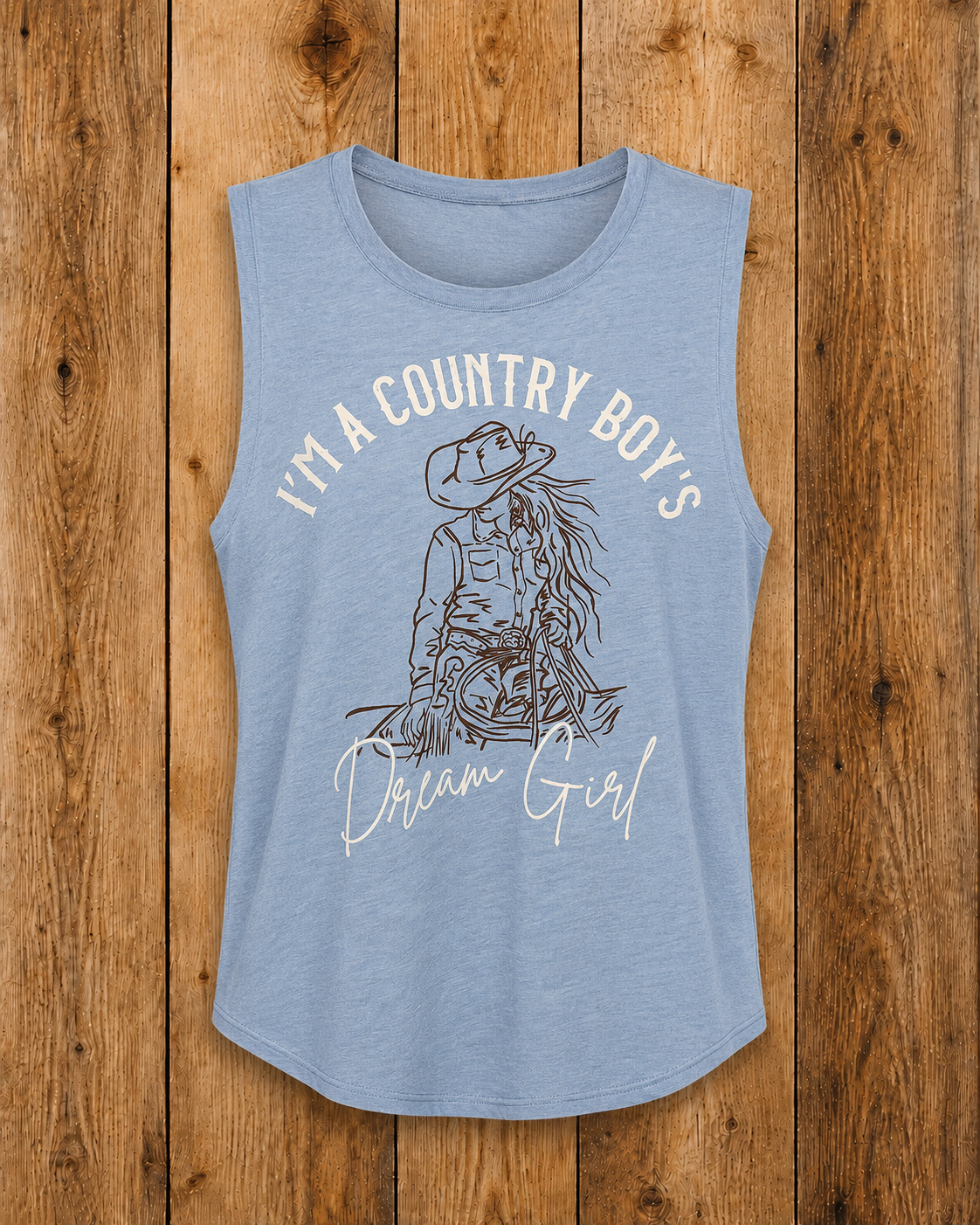 Country Boy's Dream Tank Top