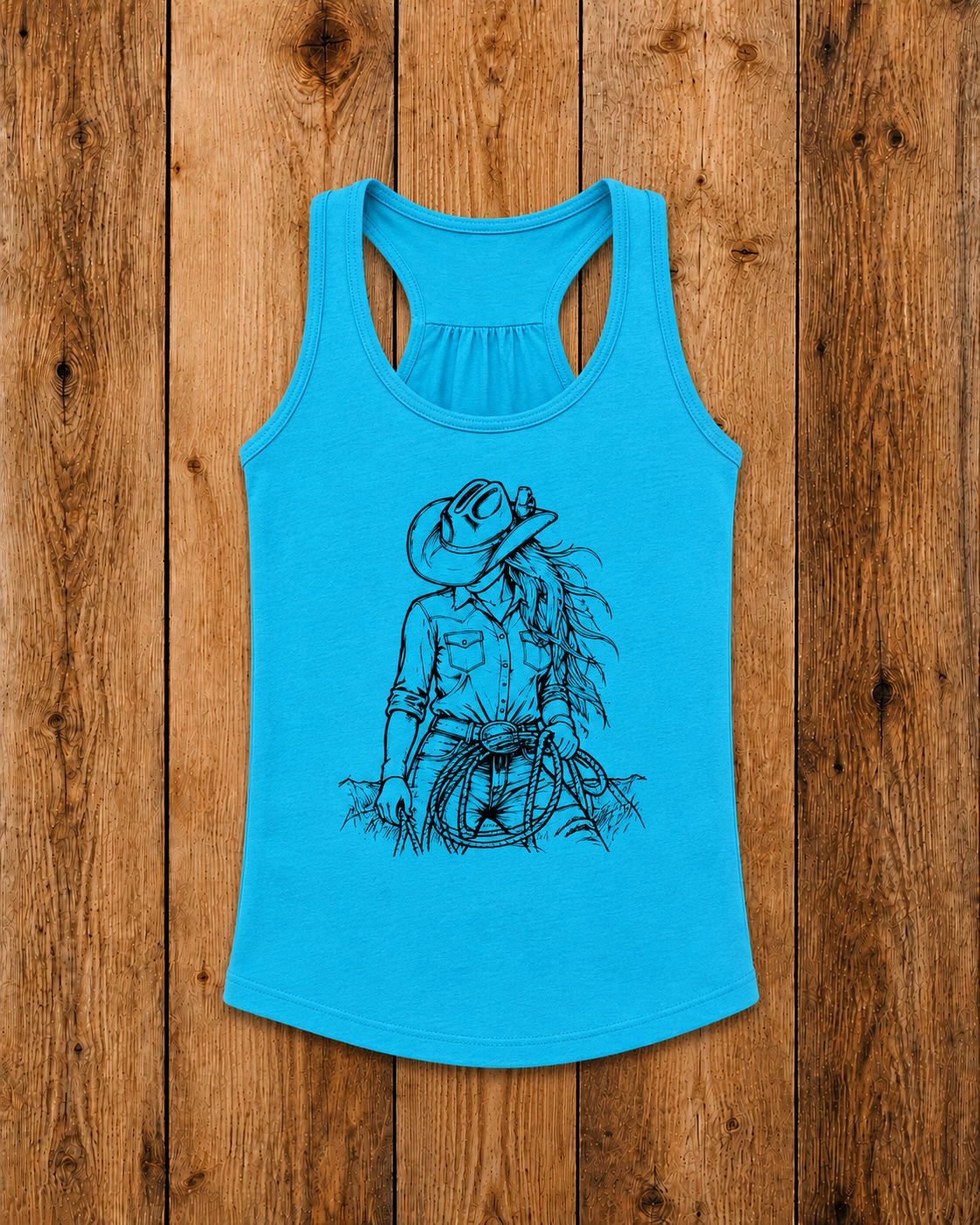 Cowgirl Girls Tank