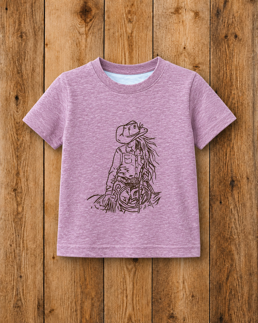 Cowgirl Toddler Tee