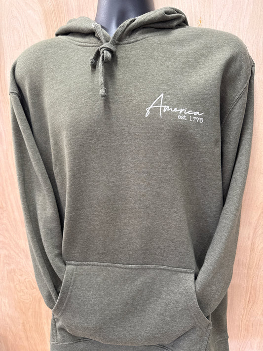 Camo Flag Hoodie
