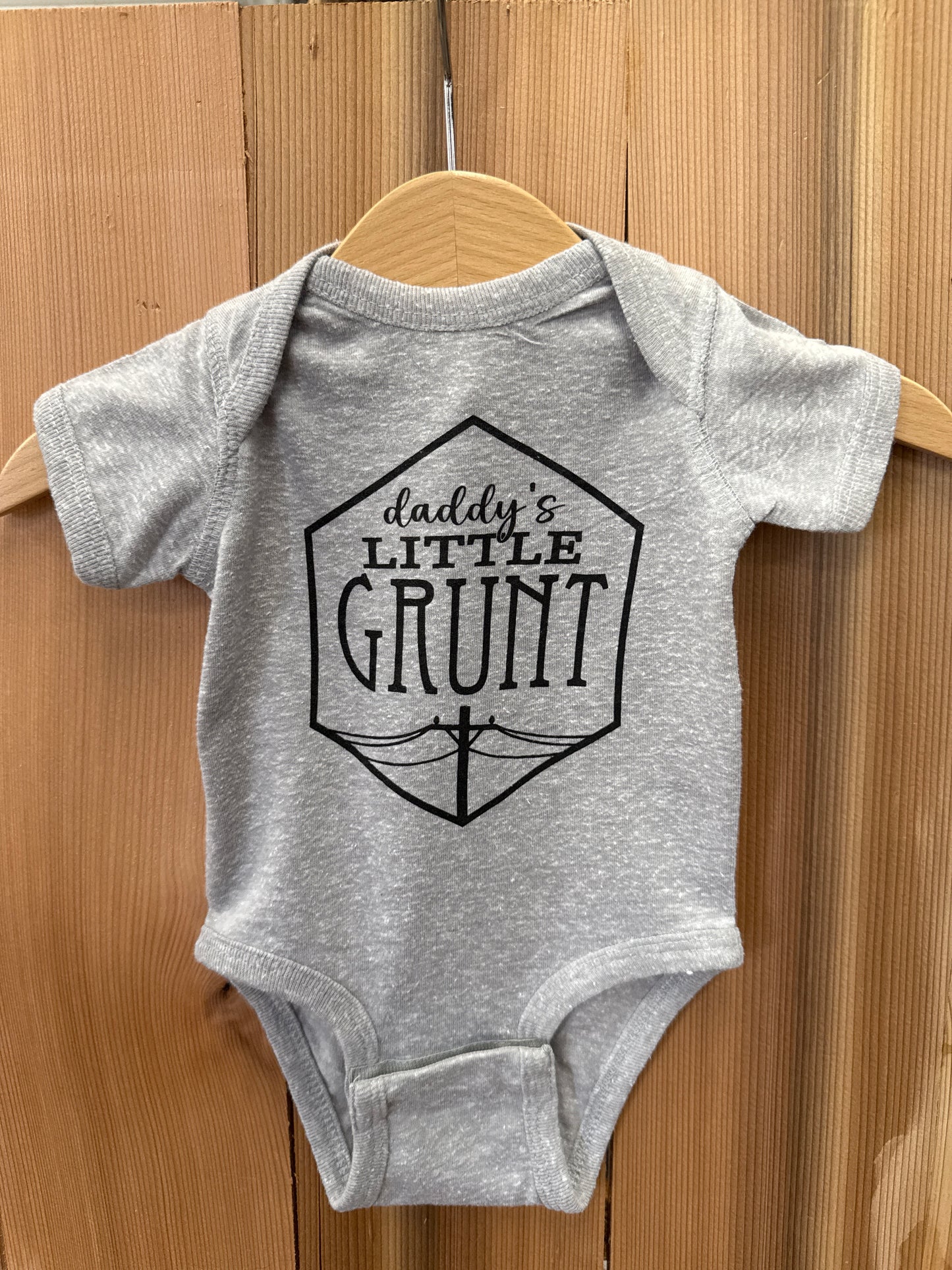 Daddy's Little Grunt Onesie