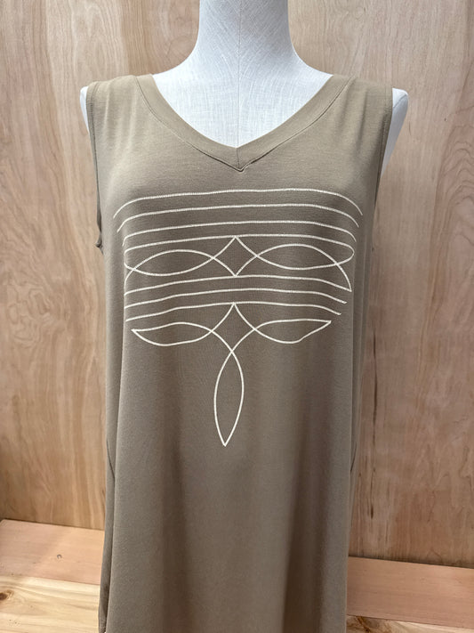 Boot Stitch Tank