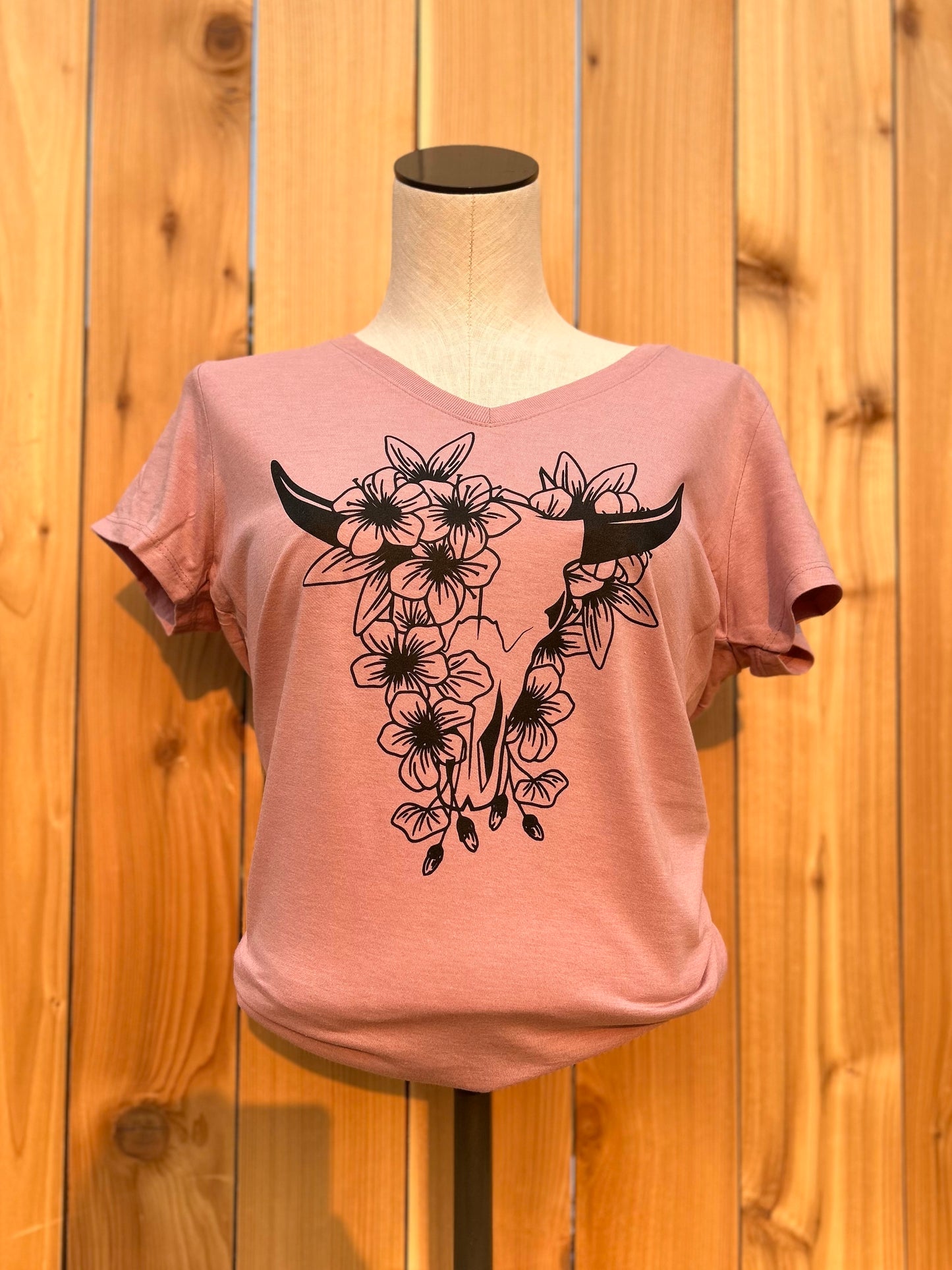 Floral Skull T-shirt