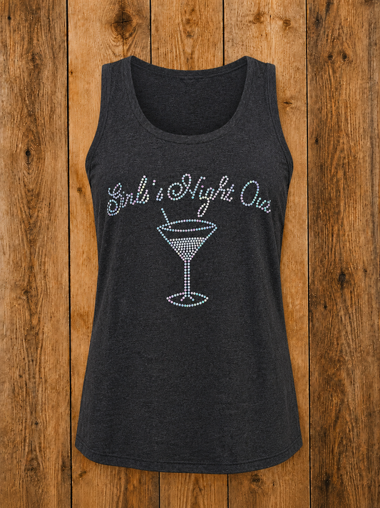 Girls Night Out Bling Tank