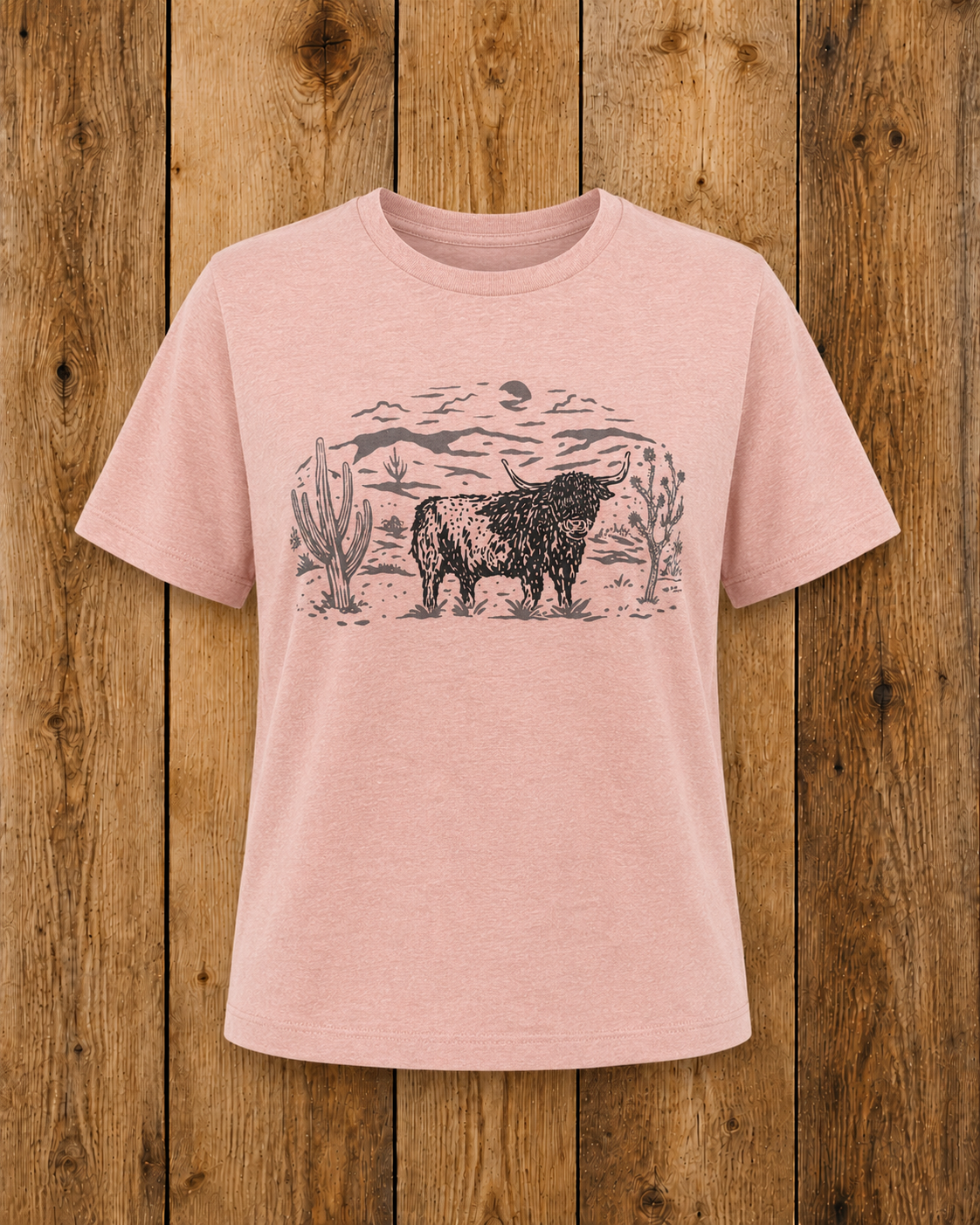 Highland Cow Tee