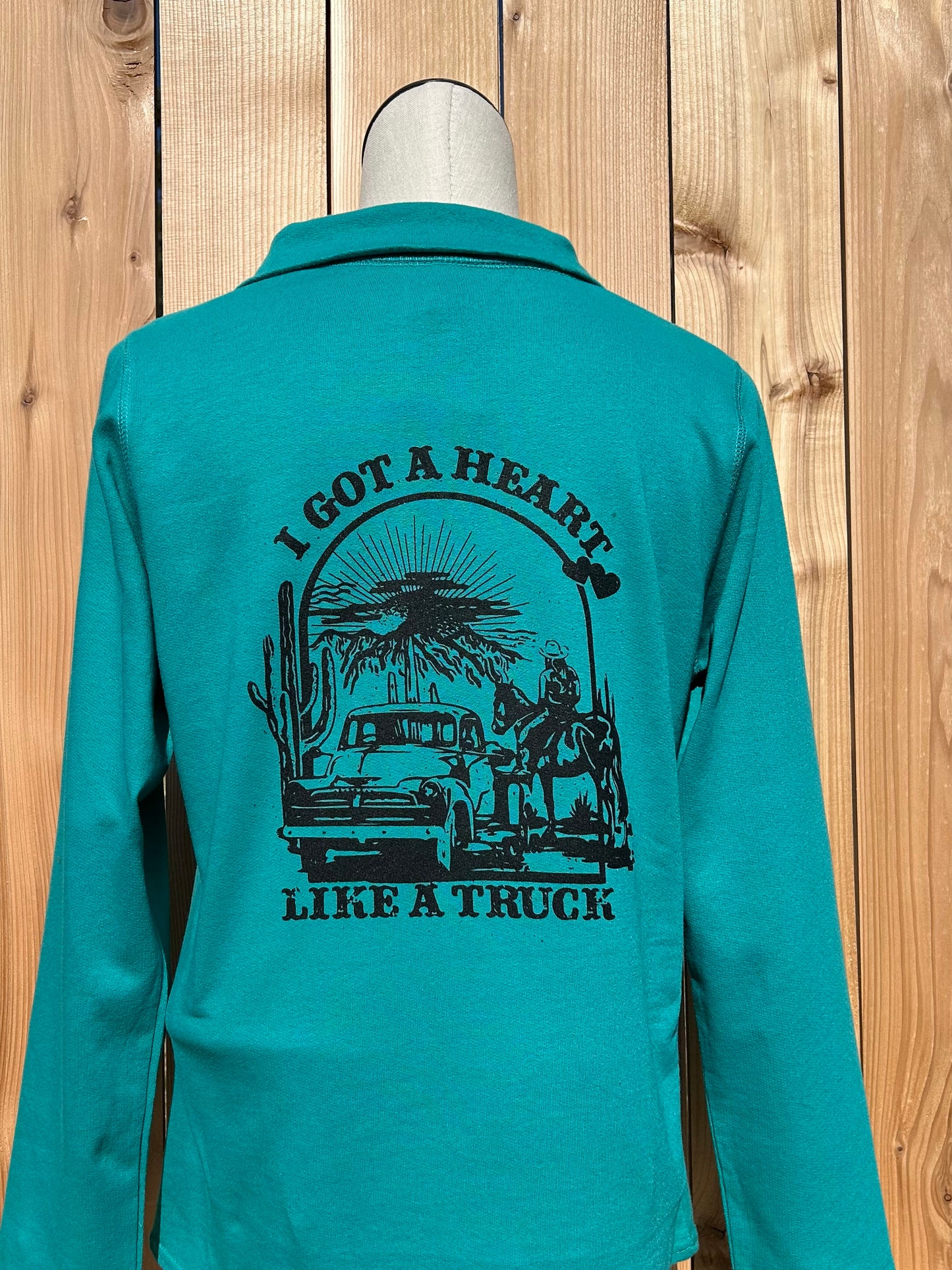 Heart Like A Truck 1/4 Zip