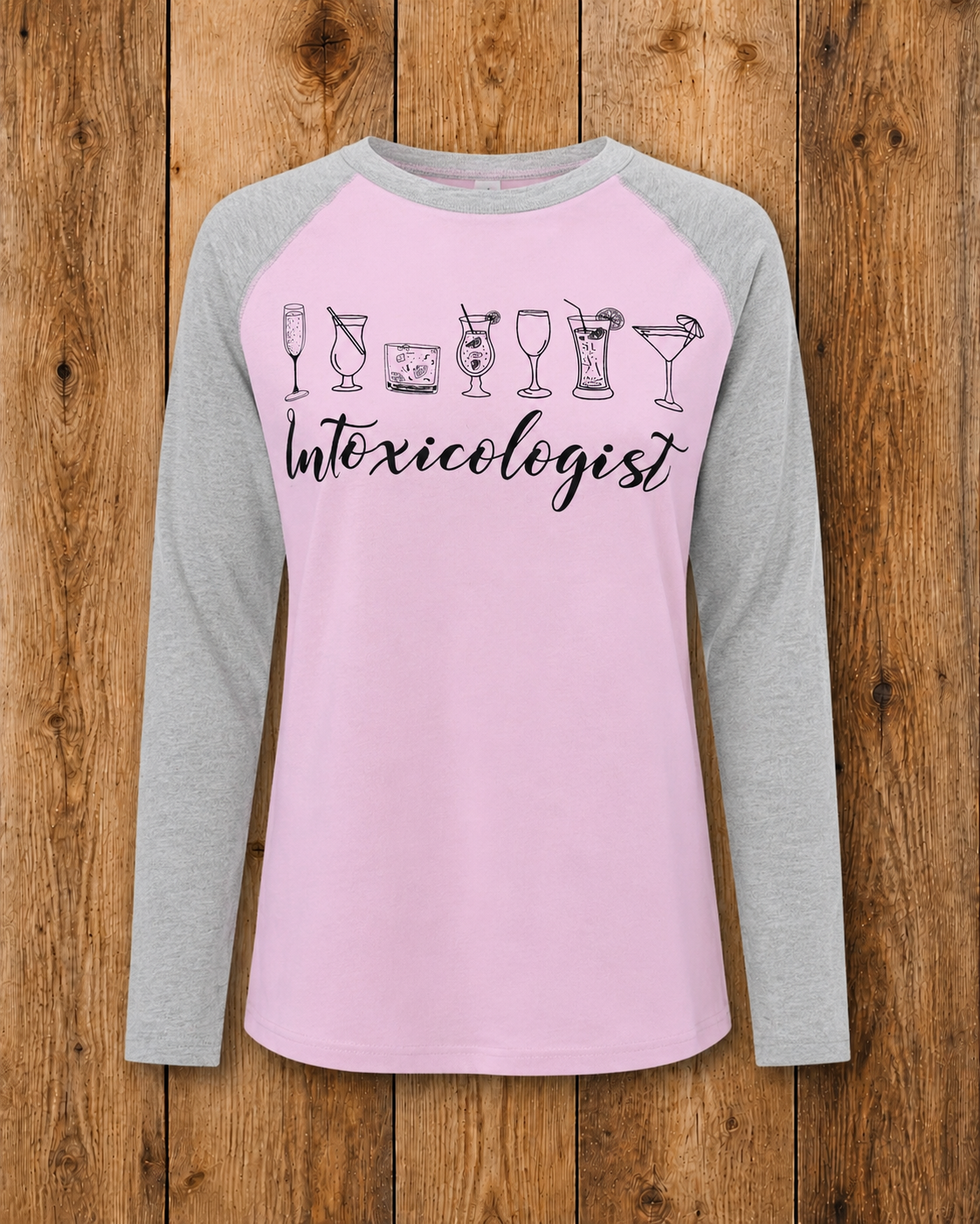 Intoxicologist 3/4 Sleeve Tee