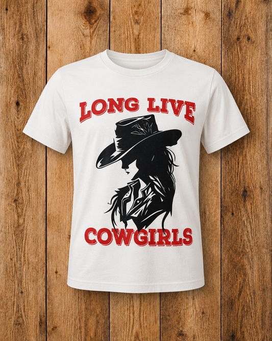 Long Live Cowgirls Tee