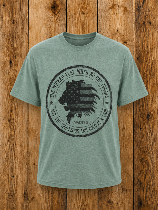 Proverbs Lion Tee