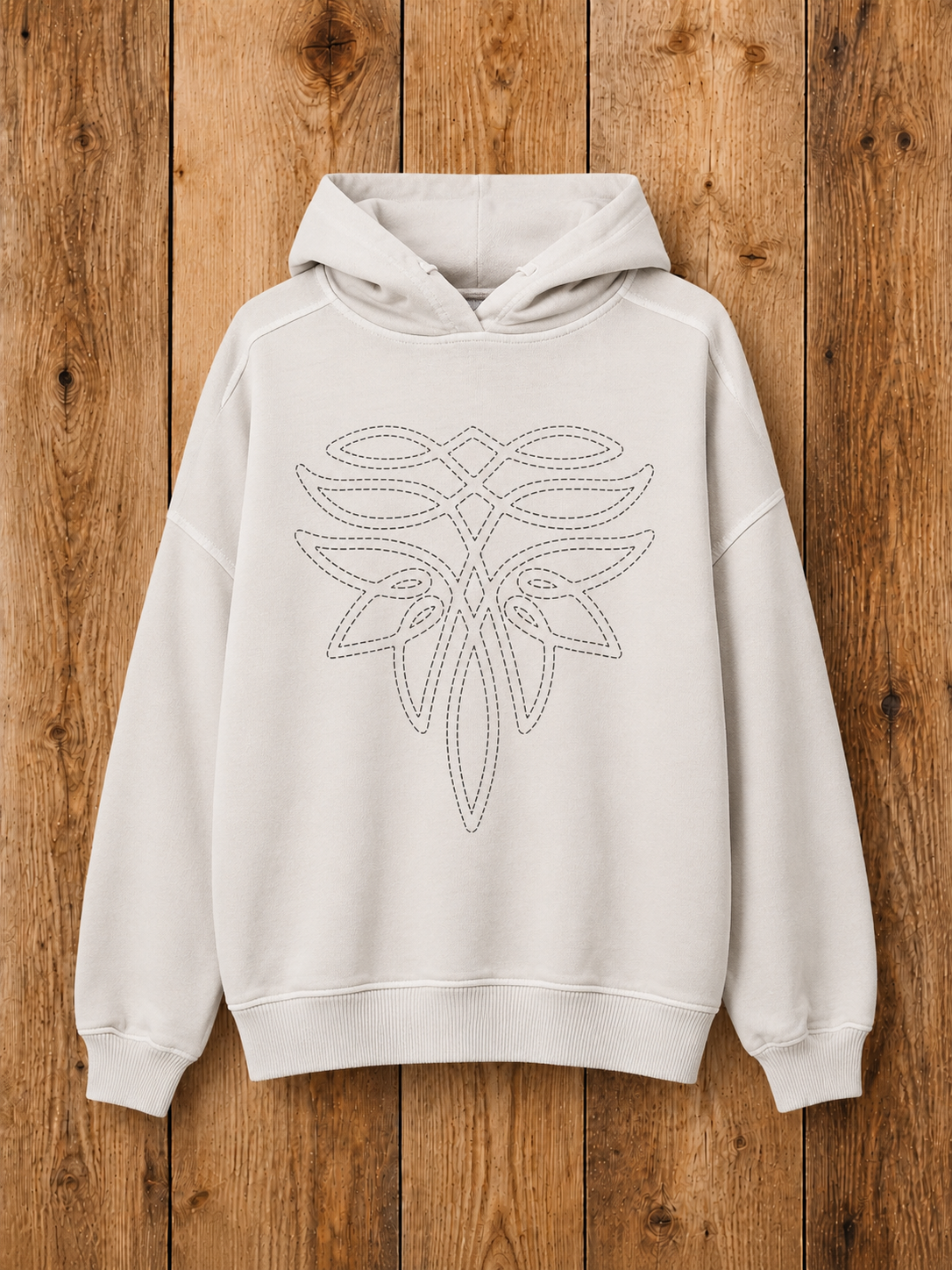 Rounded Boot Stitch Hoodie