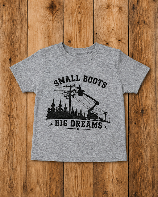Small Boots Big Dreams Youth Tee