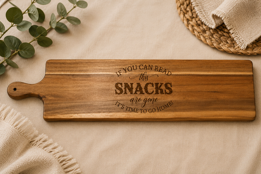 Snack Are Gone Charcuterie Board
