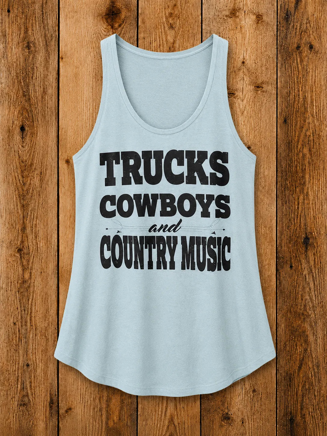 Trucks And Cowboys Tank