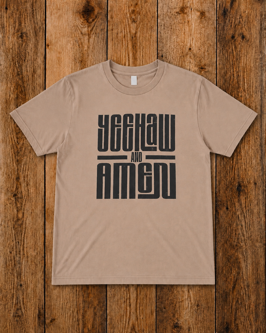 Yeehaw Amen Tee